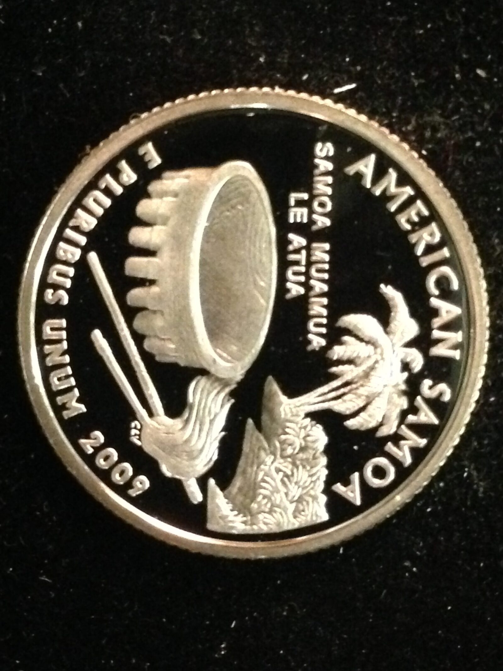 2009-S Am Samoa Territory Quarter Gem Proof