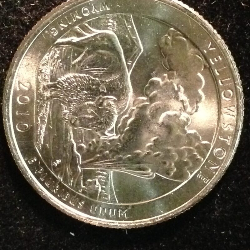 2010-D Yellowstone National Park Quarter Gem BU
