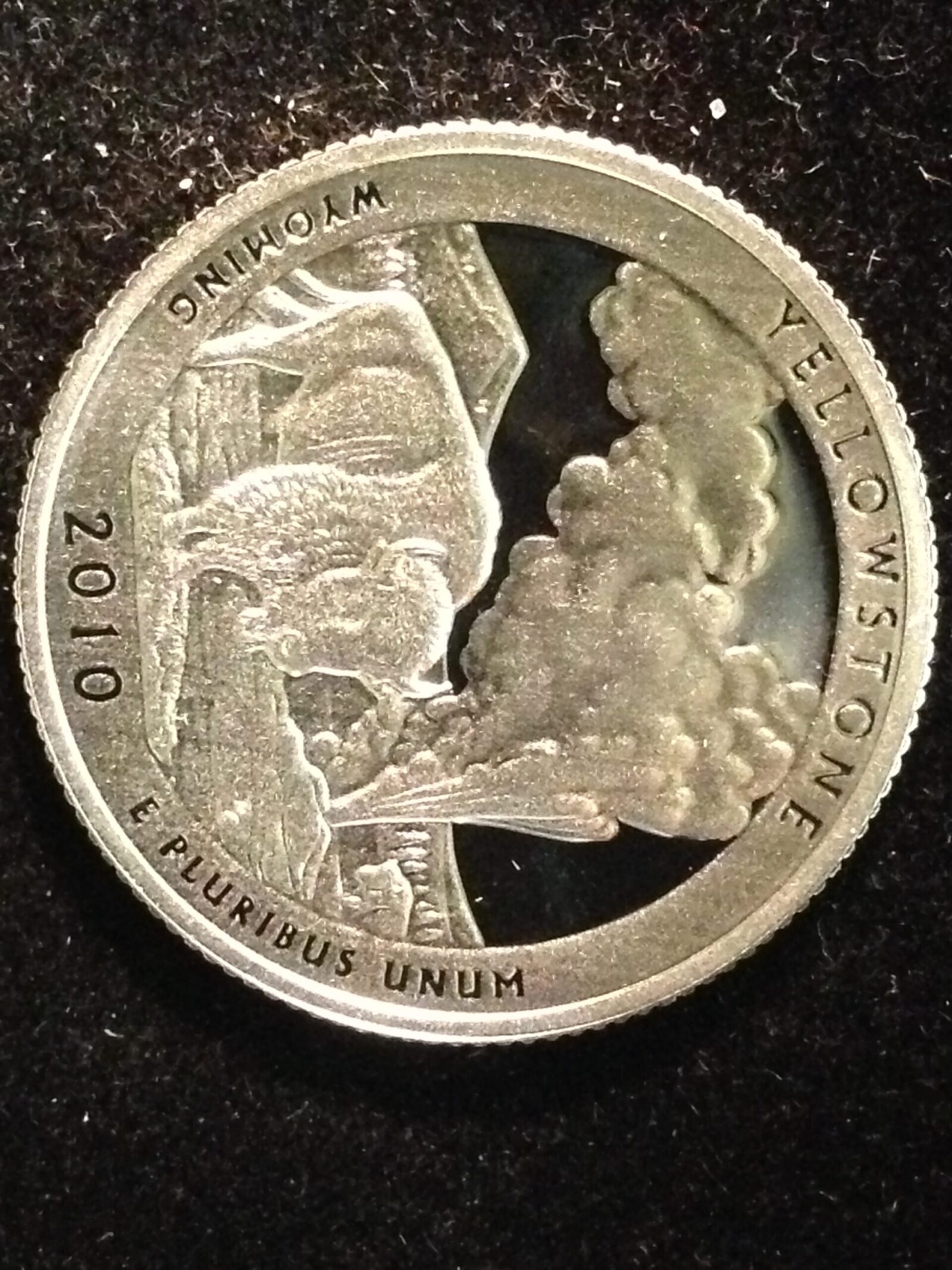 2010-S Yellowstone National Park Quarter Gem Proof
