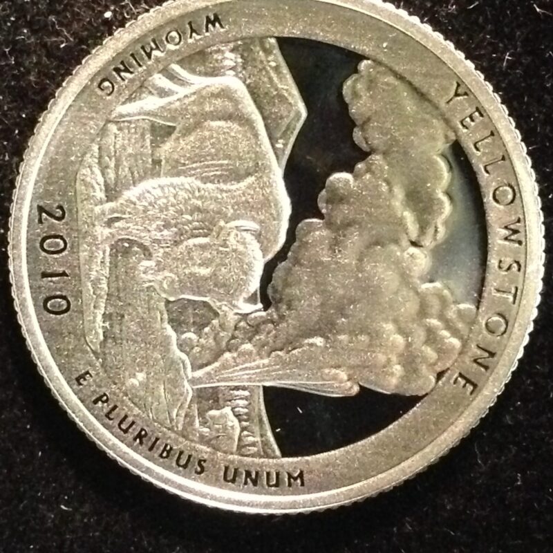 2010-S Yellowstone National Park Quarter Gem Proof