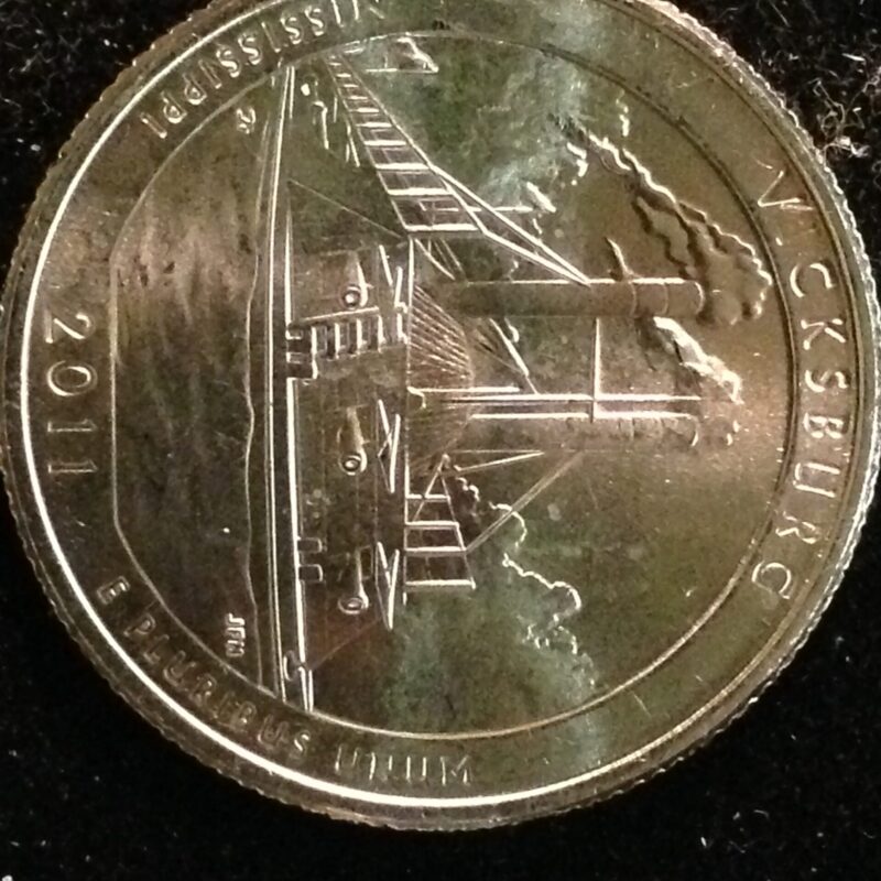 2011-D Vicksburg National Park Quarter Gem BU