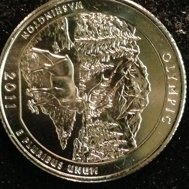 2011-D Olympic National Park Quarter Gem BU