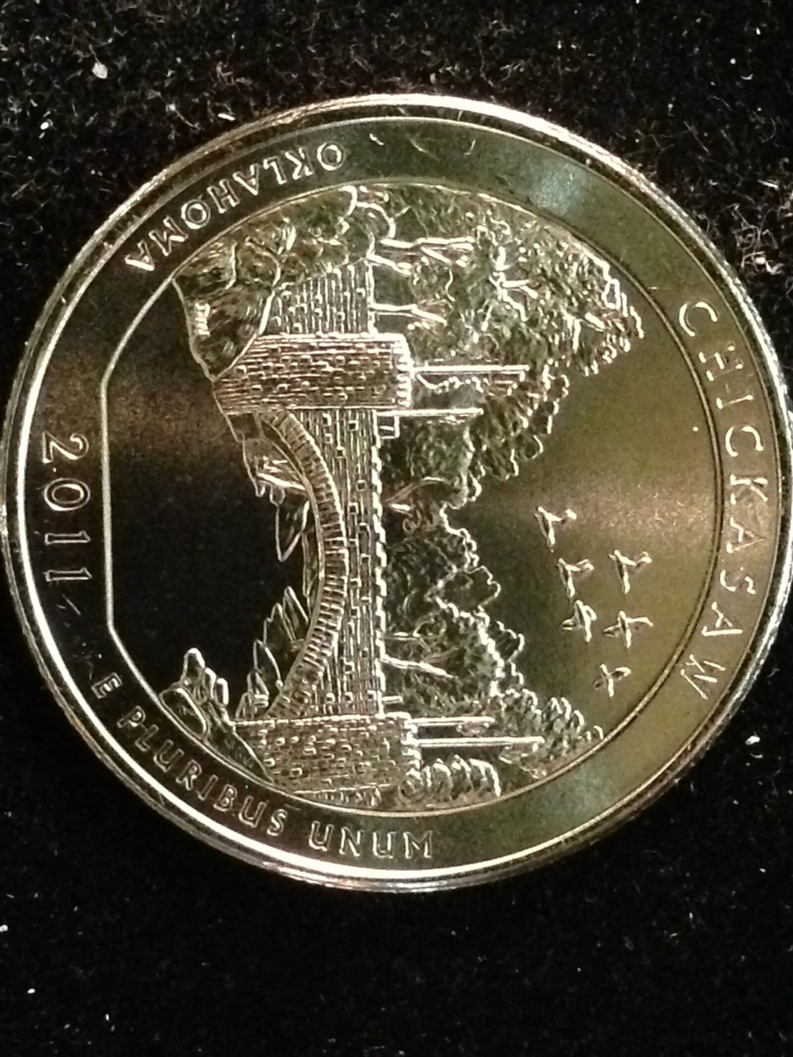 2011-P Chickasaw National Park Quarter Gem BU