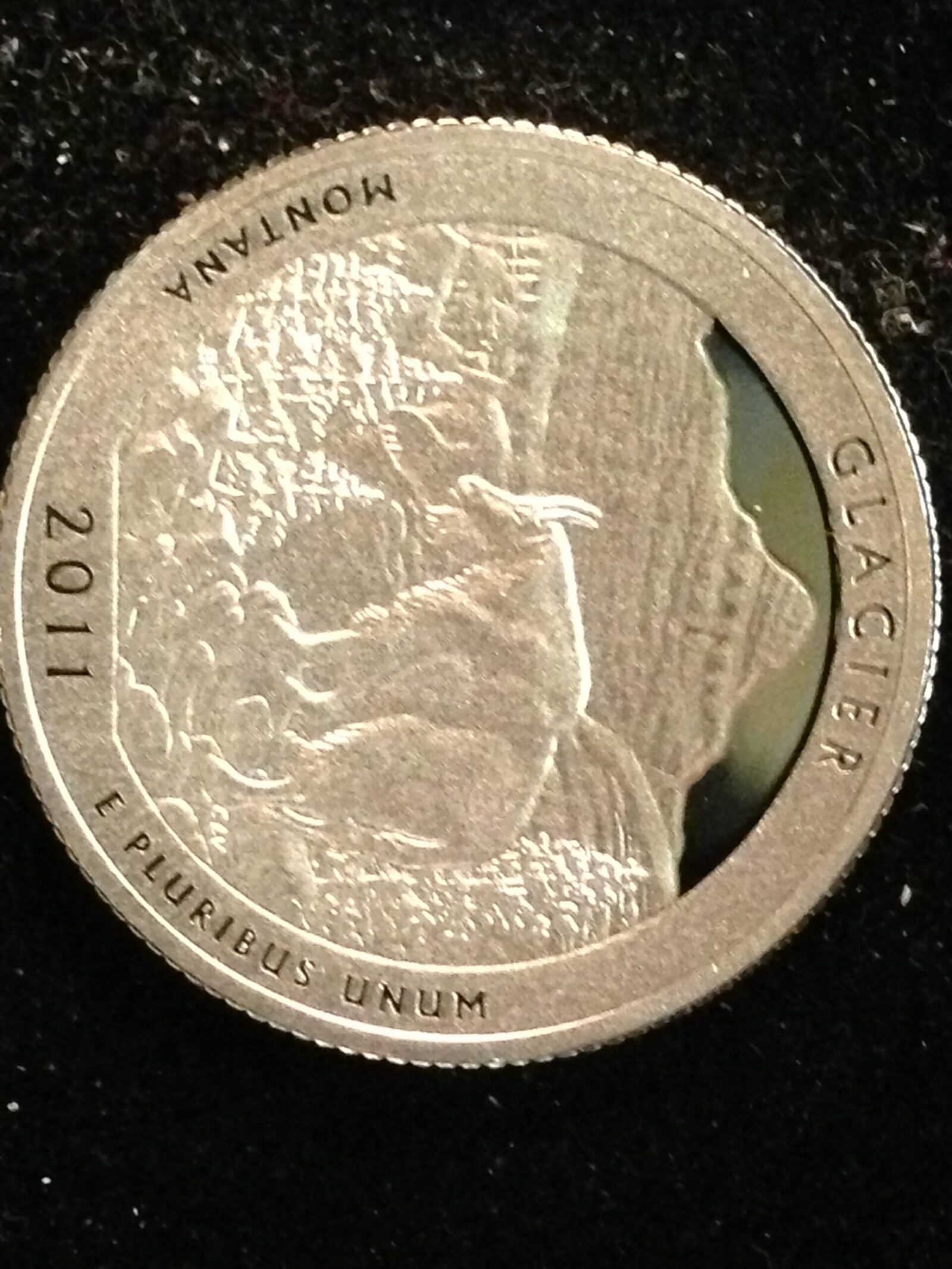 2011-S Glacier National Park Quarter Gem Proof Silver