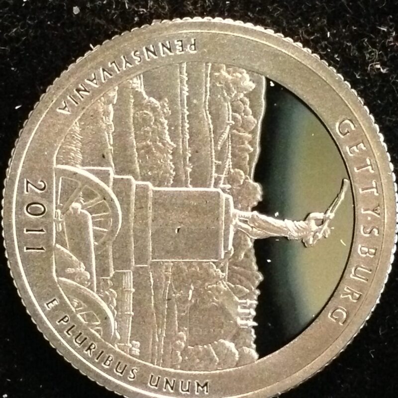 2011-S Gettysburg National Park Quarter Gem Proof