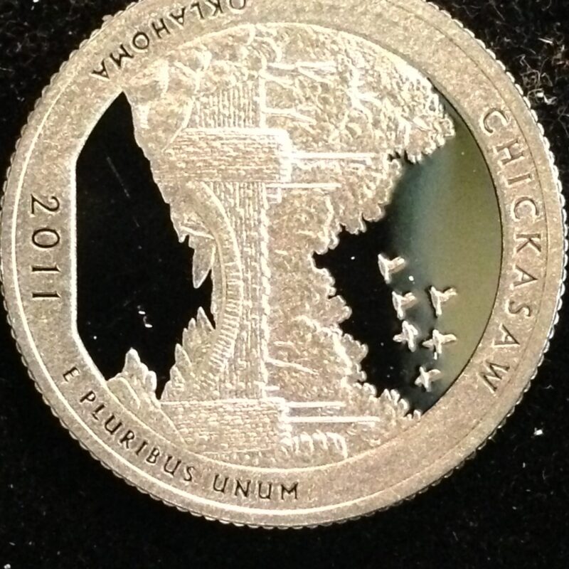 2011-S Chickasaw National Park Quarter Gem Proof