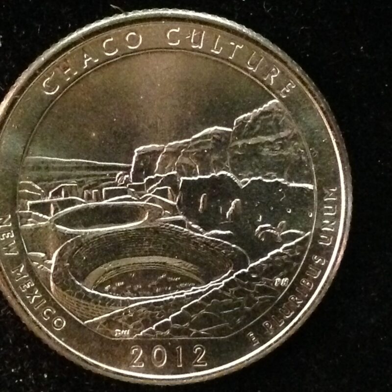 2012-D Chaco Culture National Park Quarter Gem BU