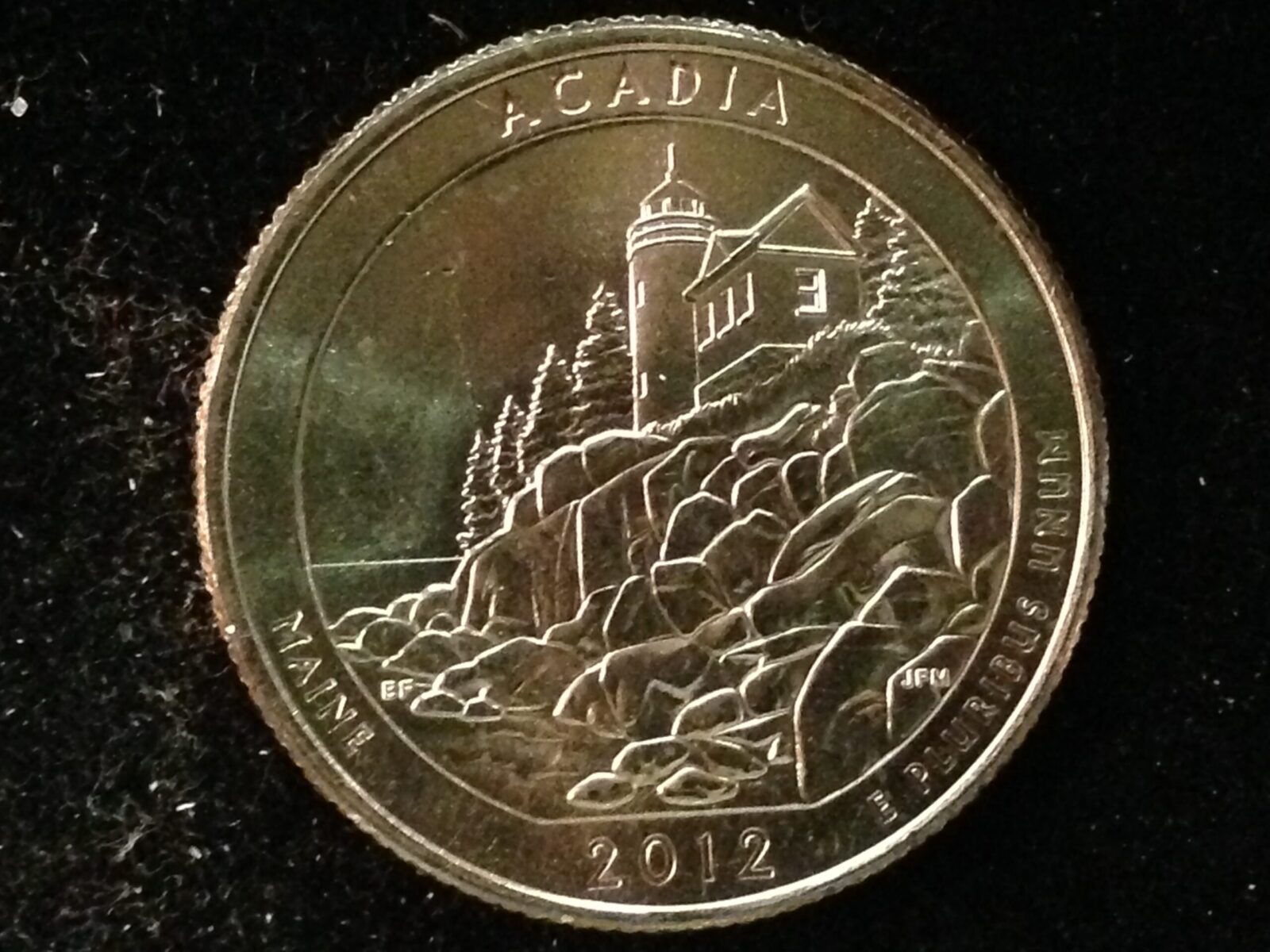 2012-P Acadia National Park Quarter Gem BU