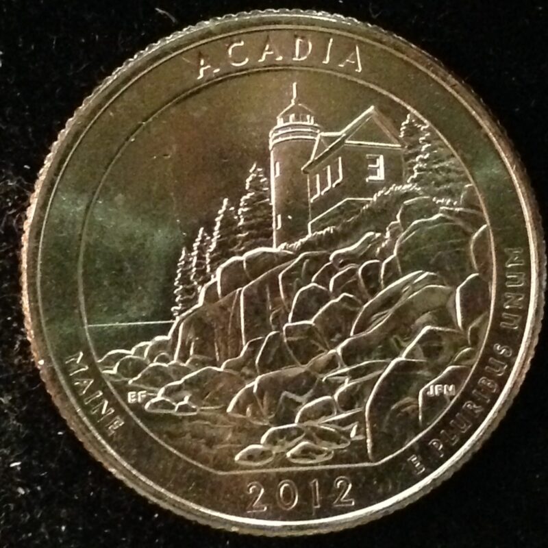 2012-D Acadia National Park Quarter Gem BU