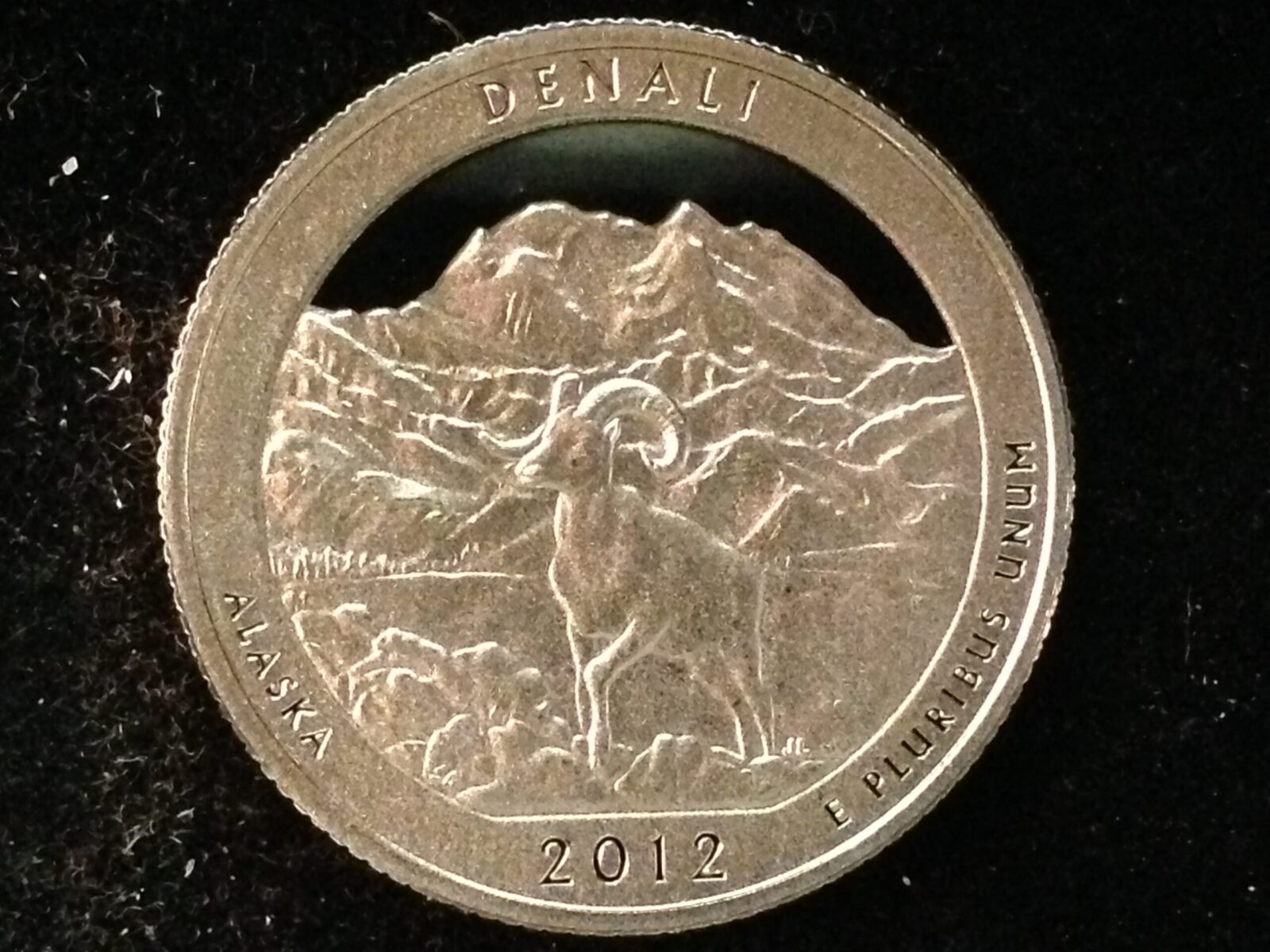 2012-S Denali National Park Quarter Gem Proof Silver