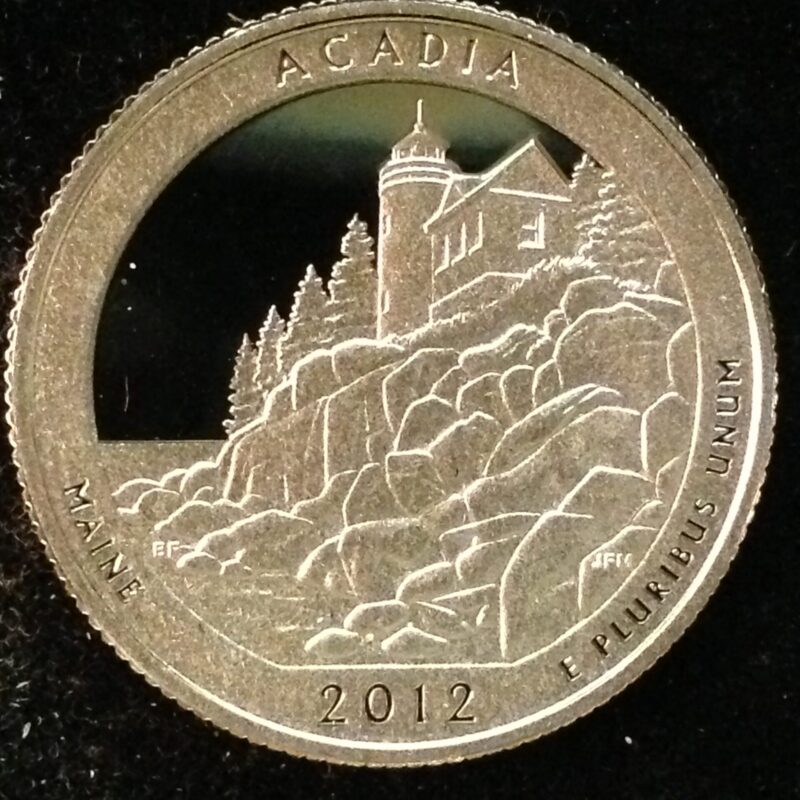 2012-S Acadia National Park Quarter Gem Proof