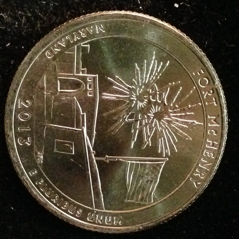 2013-D Fort McHenry National Park Quarter Gem BU