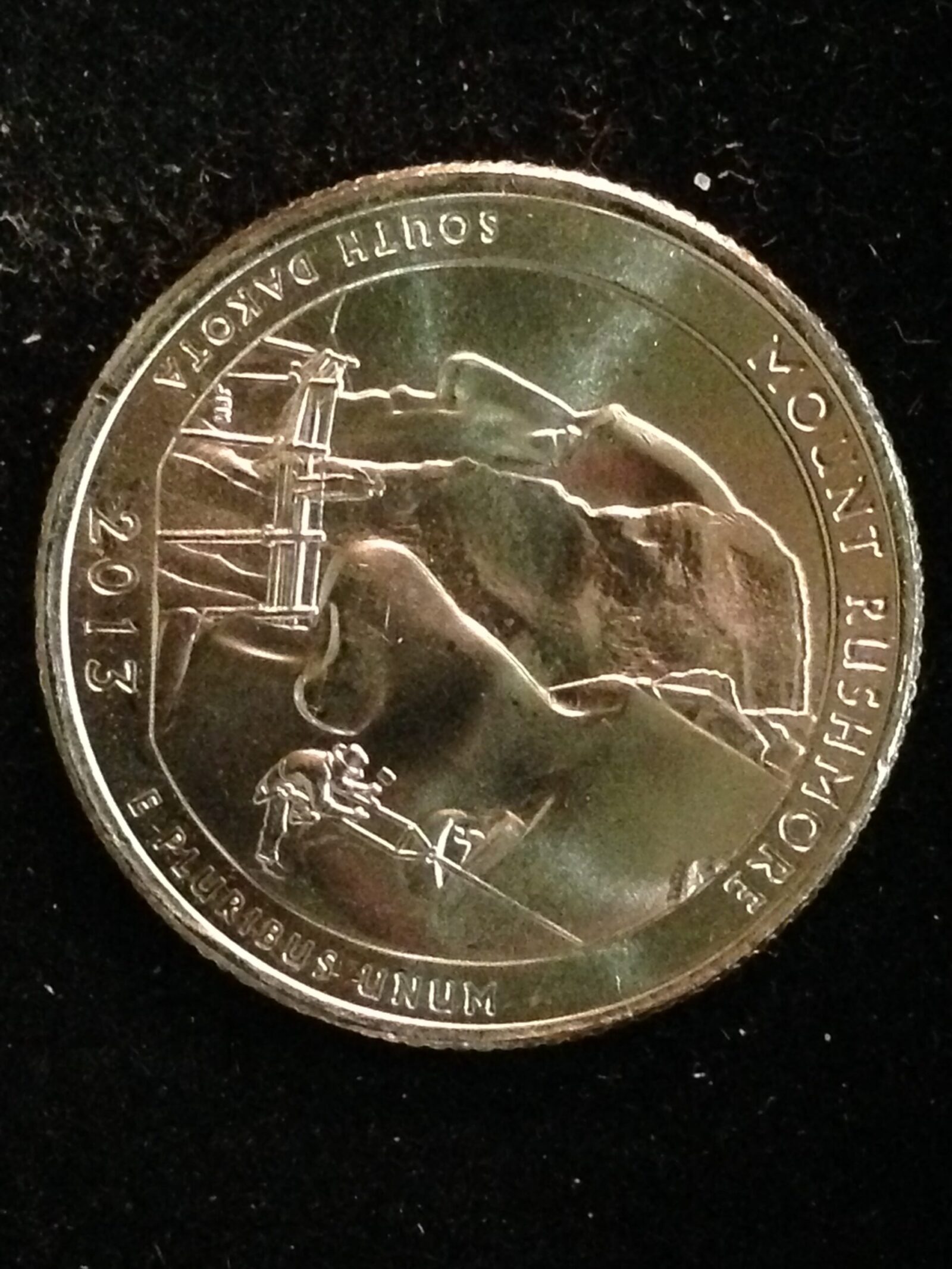 2013-D Mt Rushmore National Park Quarter Gem BU