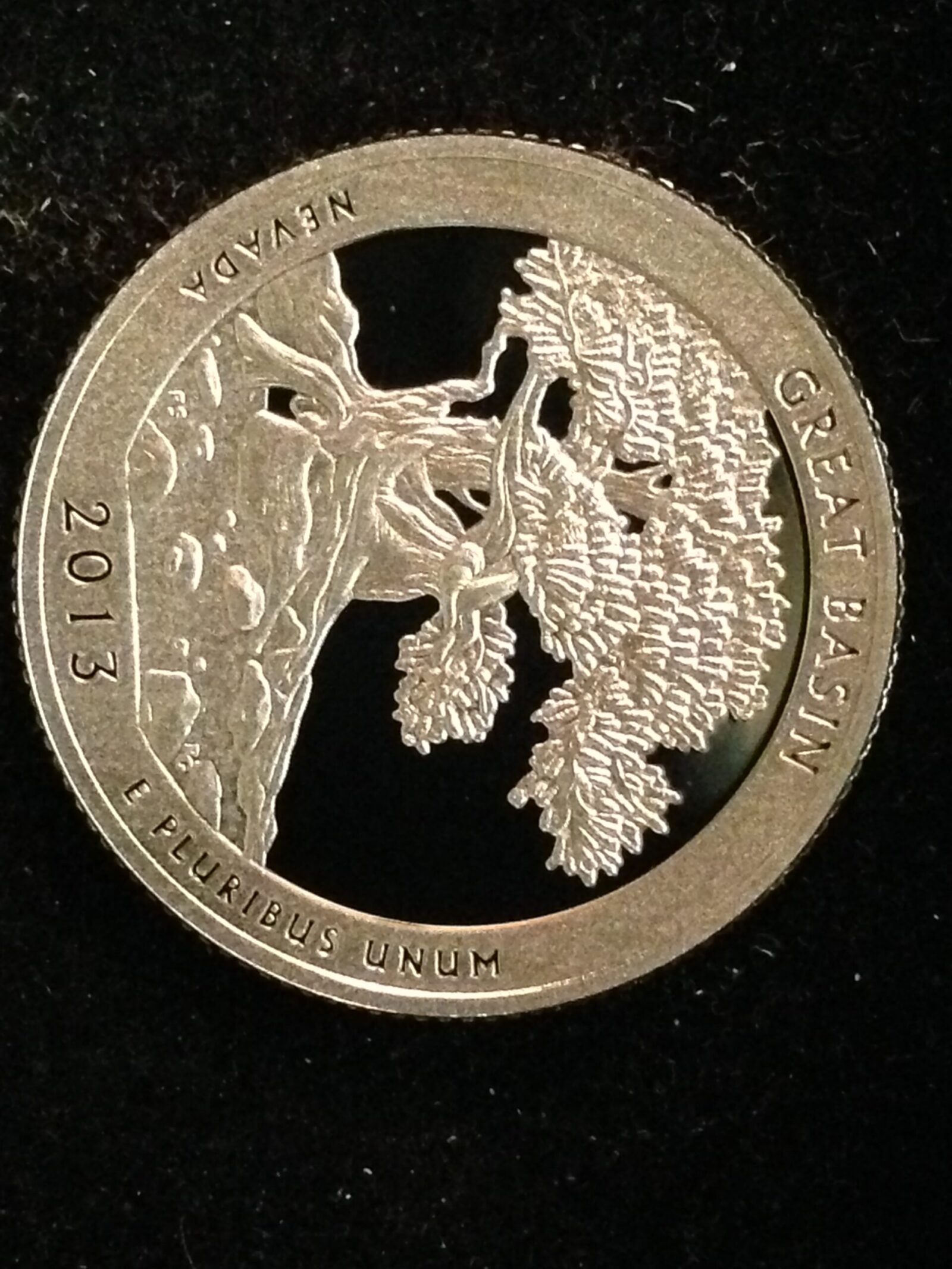 2013-S Great Basin National Park Quarter Gem Proof Silver