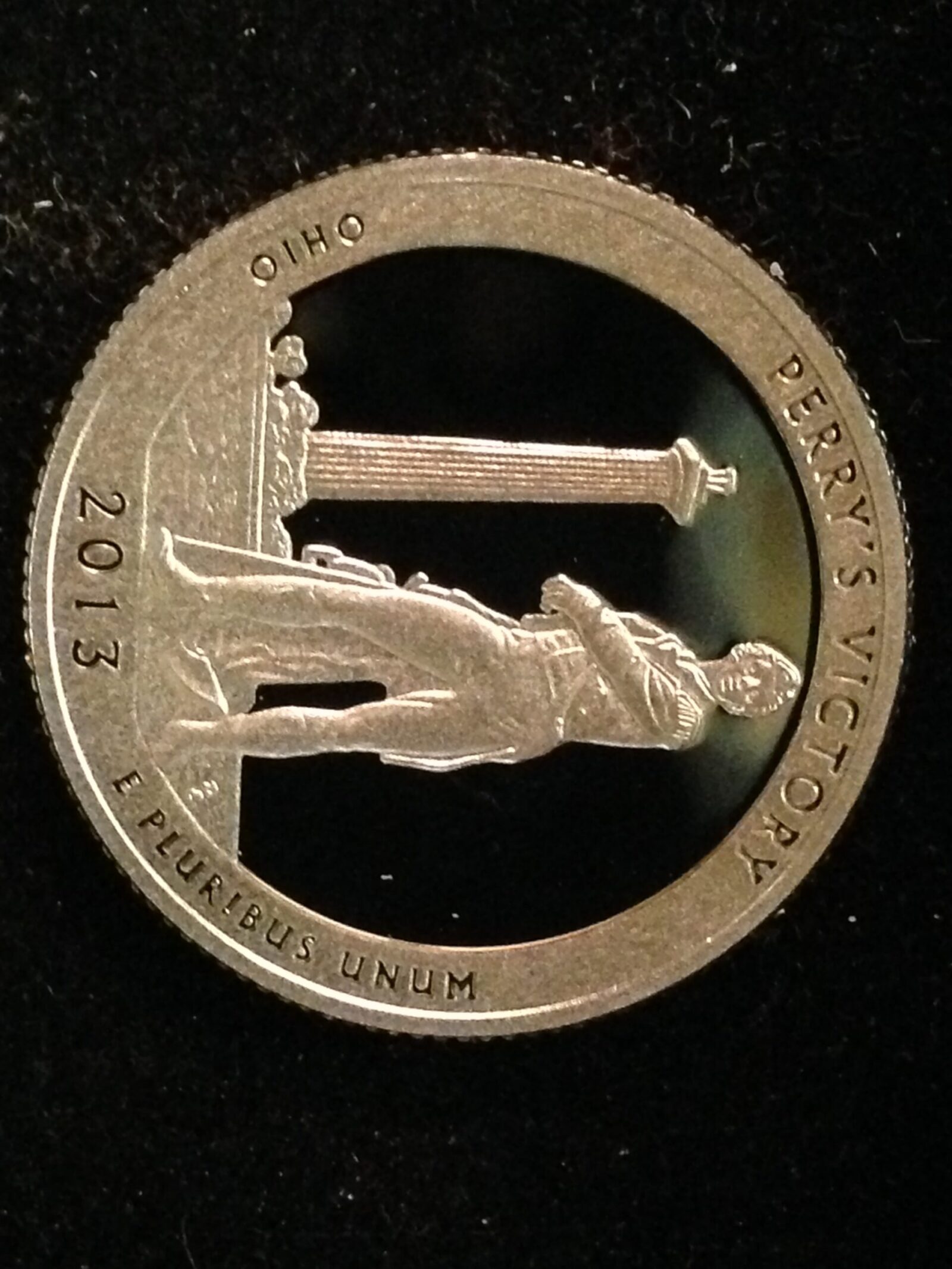 2013-S Perry's Victory National Park Quarter Gem Proof Silver