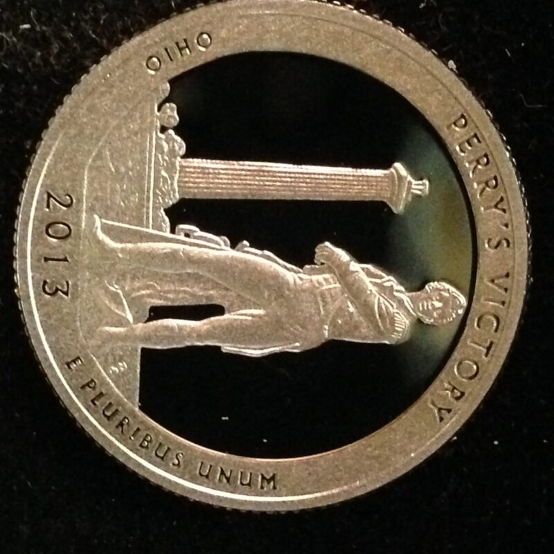 2013-S Perry's Victory National Park Quarter Gem Proof Silver