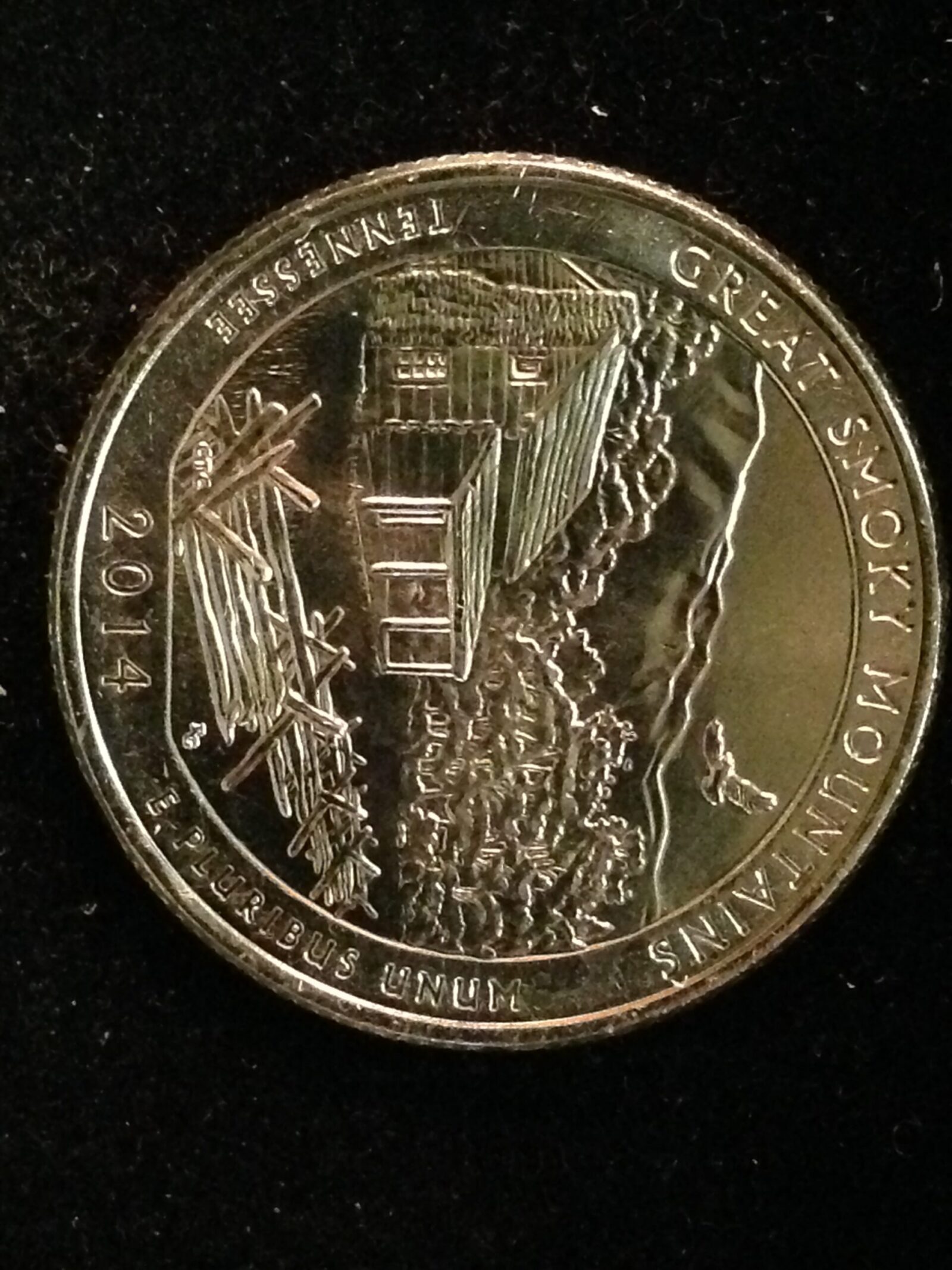 2014-P Great Smoky Mountains National Park Quarter Gem BU