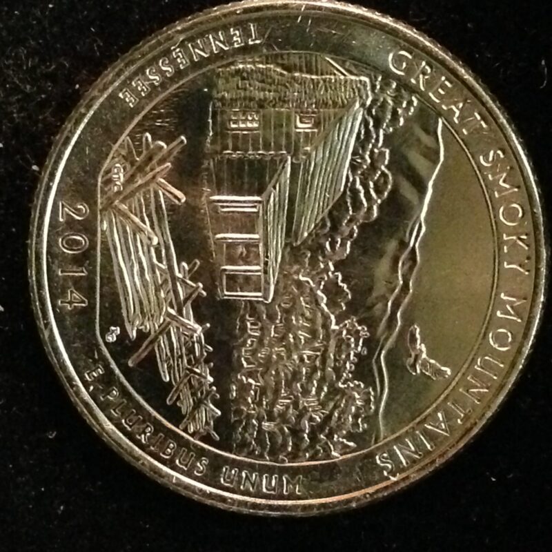 2014-D Great Smoky Mountains National Park Quarter Gem BU
