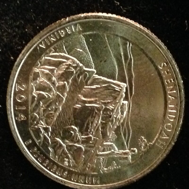 2014-D Shenandoah National Park Quarter Gem BU