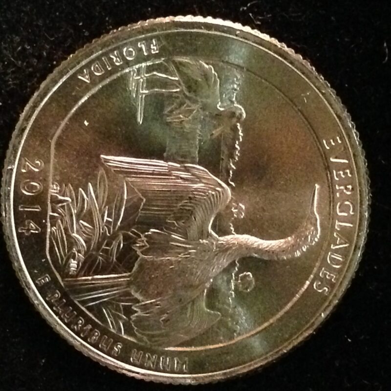 2014-D Everglades National Park Quarter Gem BU