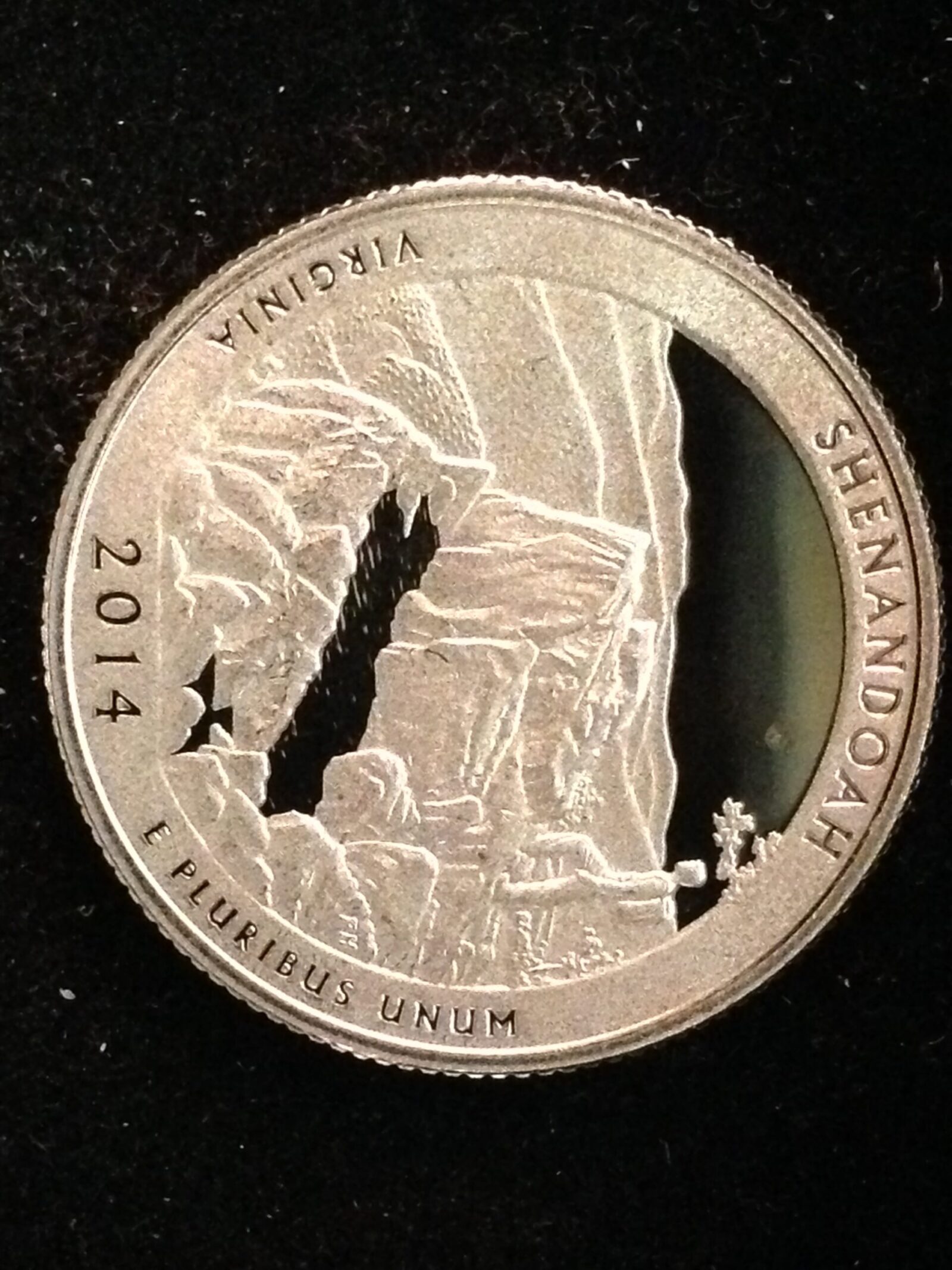 2014-S Shenandoah National Park Quarter Gem Proof