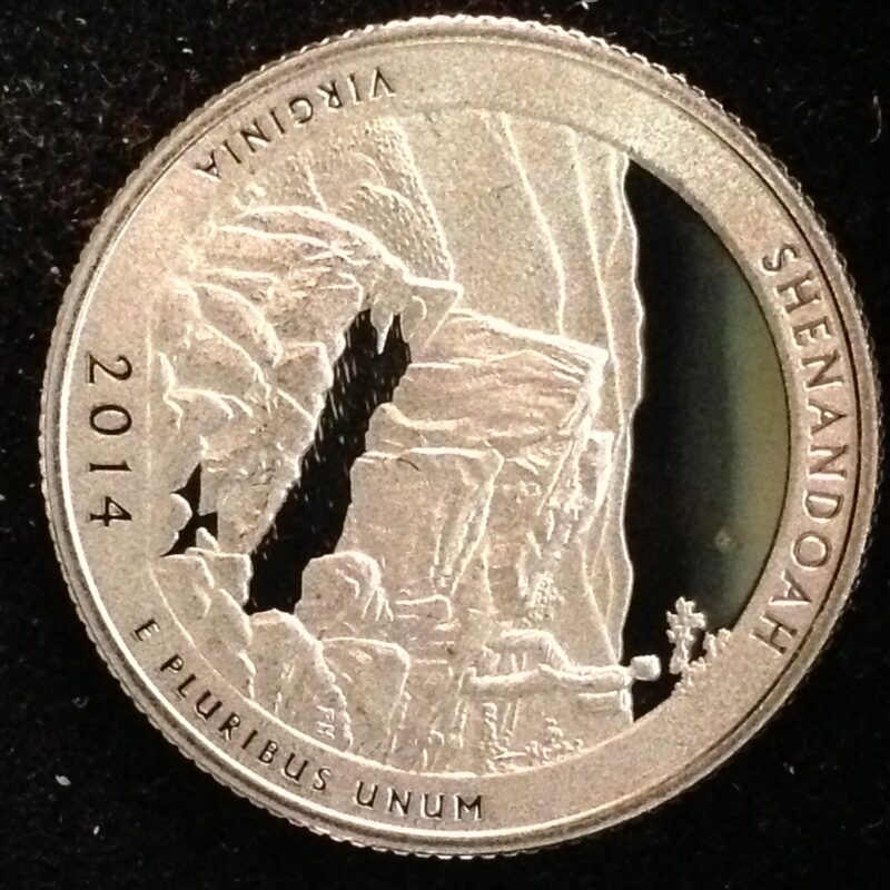 2014-S Shenandoah National Park Quarter Gem Proof