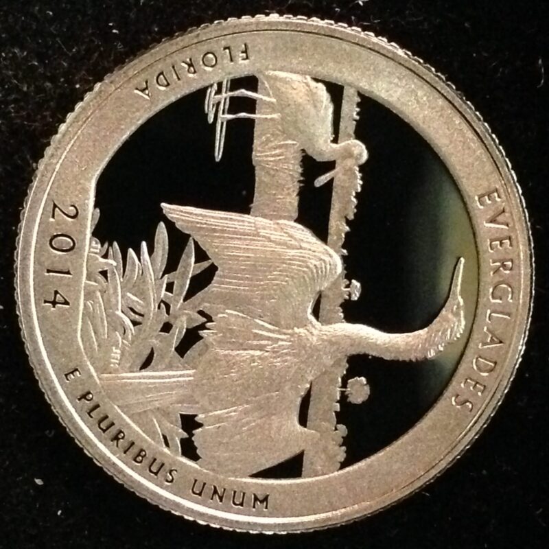 2014-S Everglades National Park Quarter Gem Proof