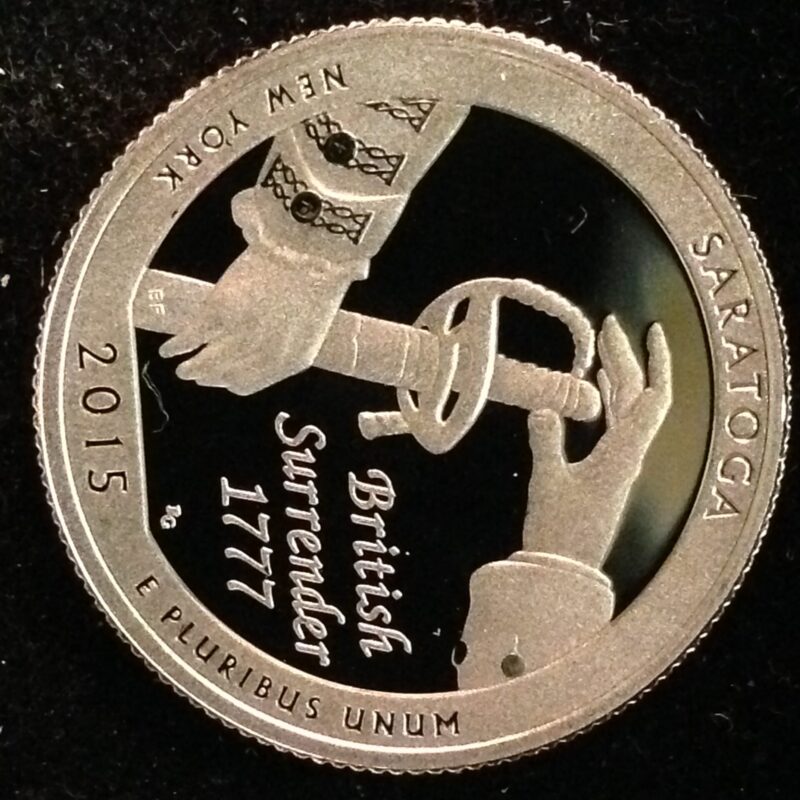2015-S Saratoga National Park Quarter Gem Proof
