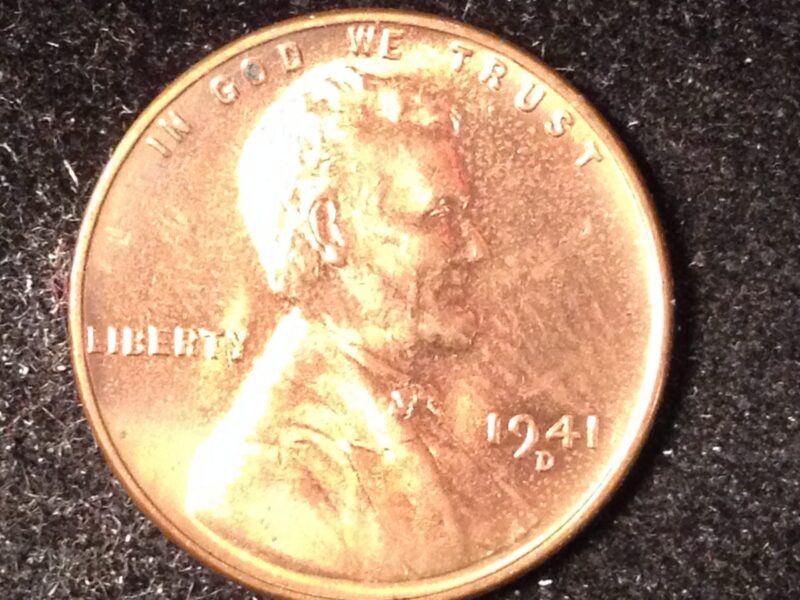 1941-D Lincoln Cent MS-63