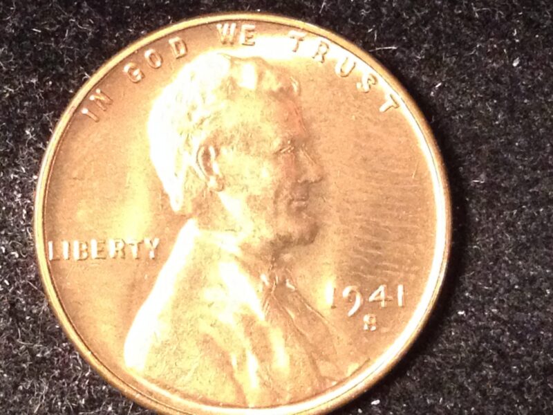 1941-S Lincoln Cent MS-63