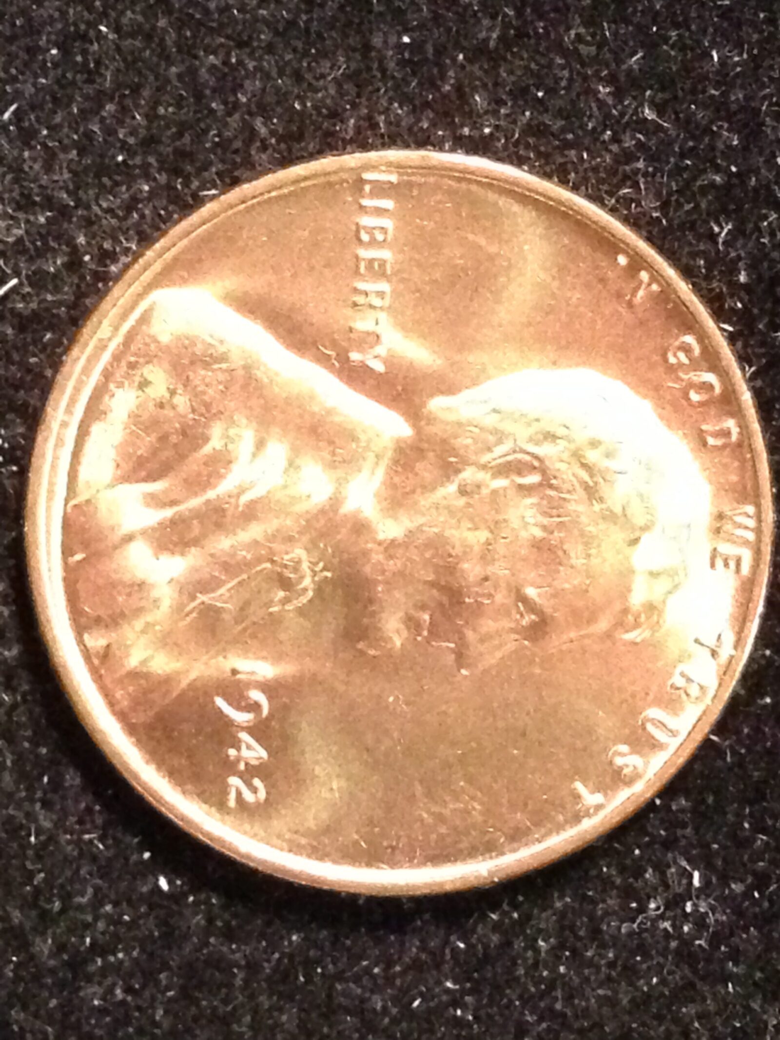 1942 Lincoln Cent MS-63