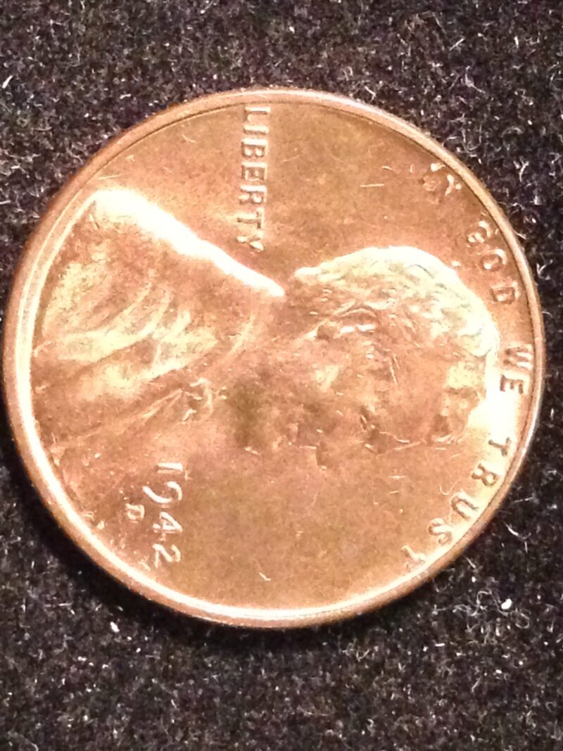 1942-D Lincoln Cent MS-65+