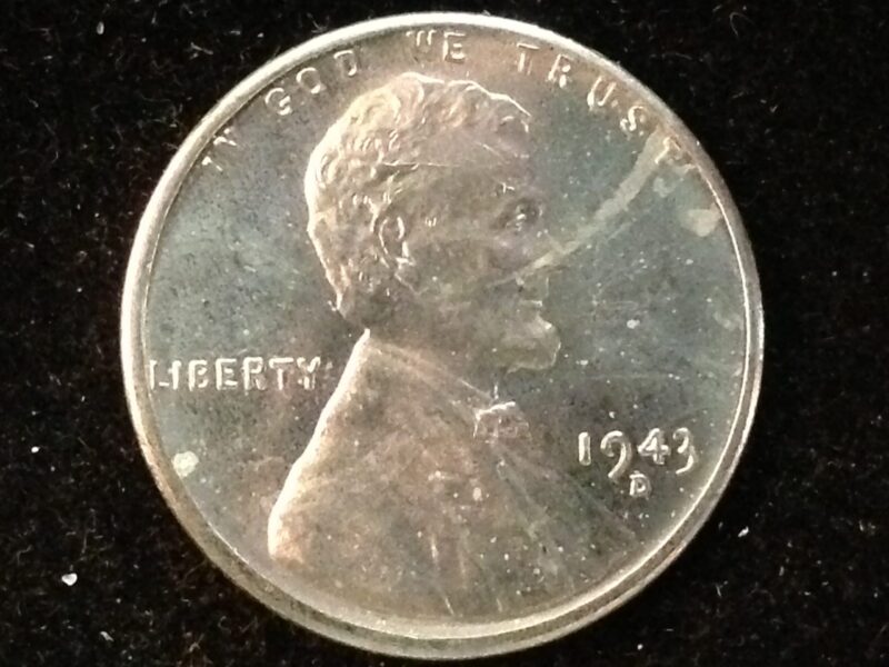 1943-D Lincoln Cent MS-63