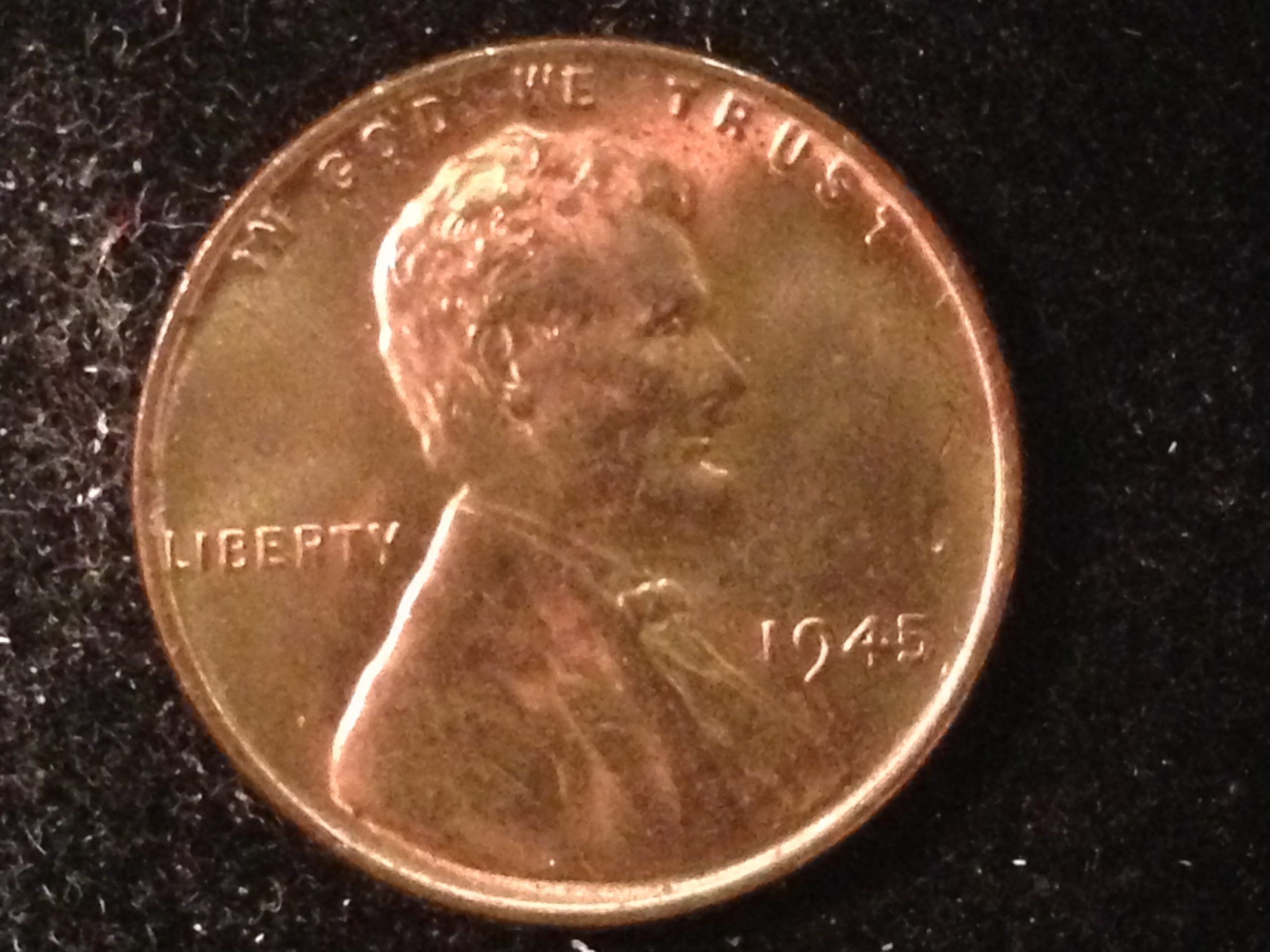 1945 Lincoln Cent MS-65+
