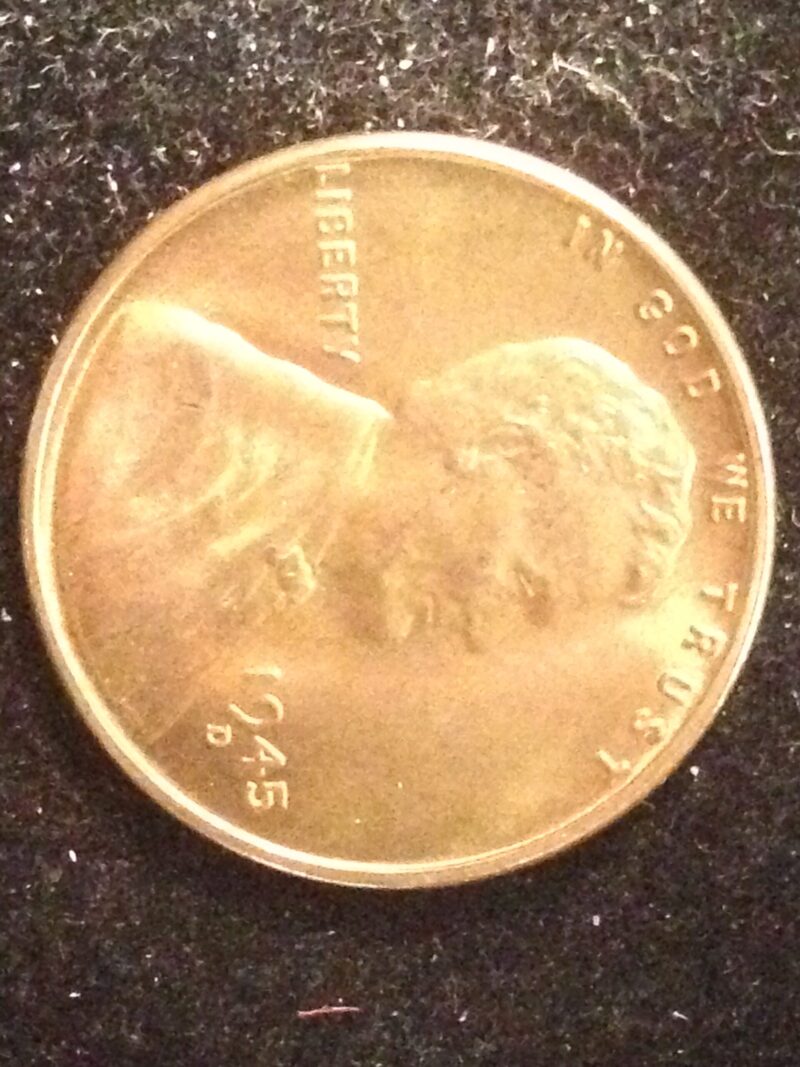 1945-D Lincoln Cent MS-65+