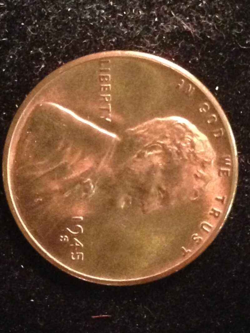 1945-S Lincoln Cent MS-65+