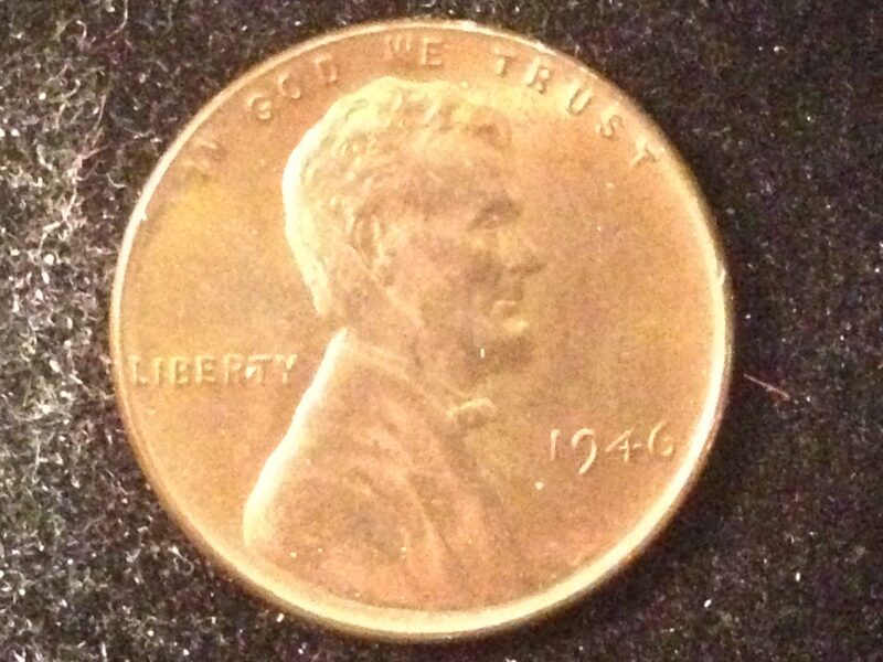 1946 Lincoln Cent MS-64-65