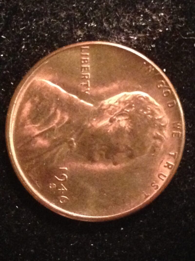 1946-S Lincoln Cent MS-65+
