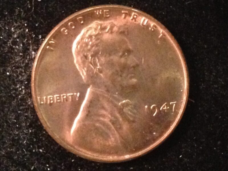1947 Lincoln Cent MS-64-65