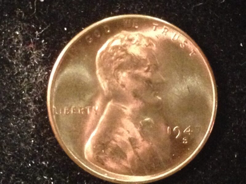 1947-S Lincoln Cent MS-63