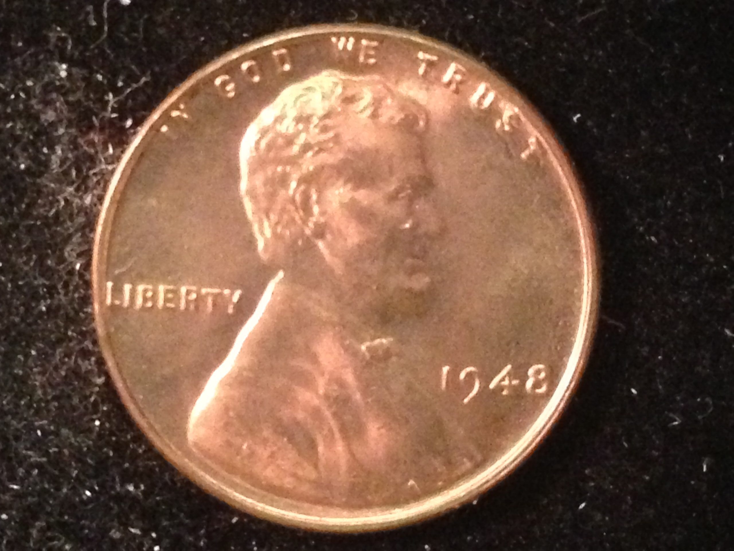 1948 Lincoln Cent MS-64-65