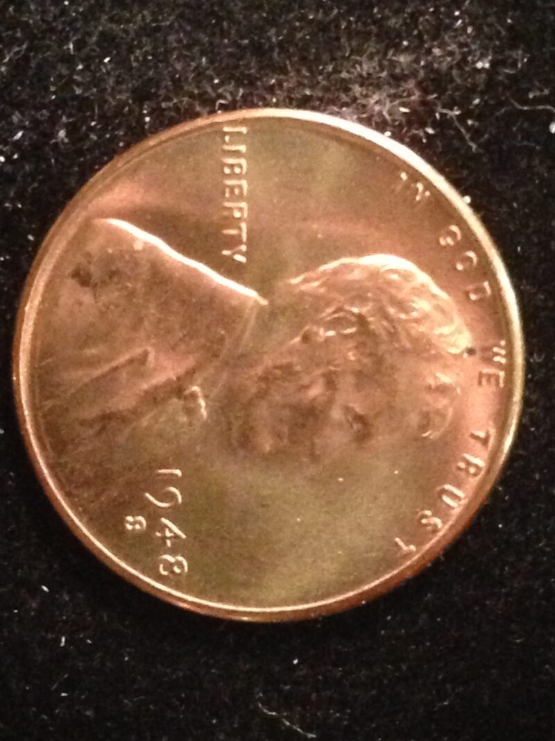1948-S Lincoln Cent MS-65+