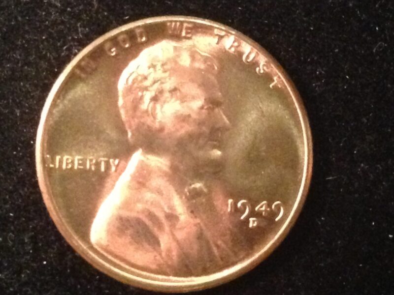 1949-D Lincoln Cent MS-63