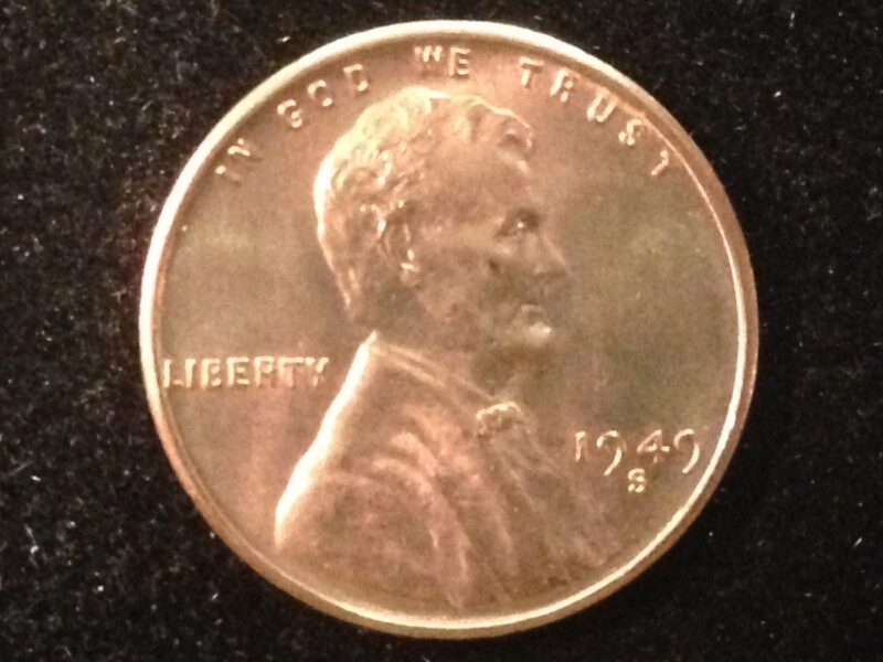 1949-S Lincoln Cent MS-63
