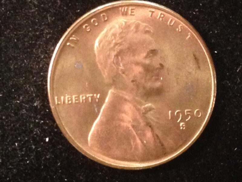 1950-S Lincoln Cent MS-63