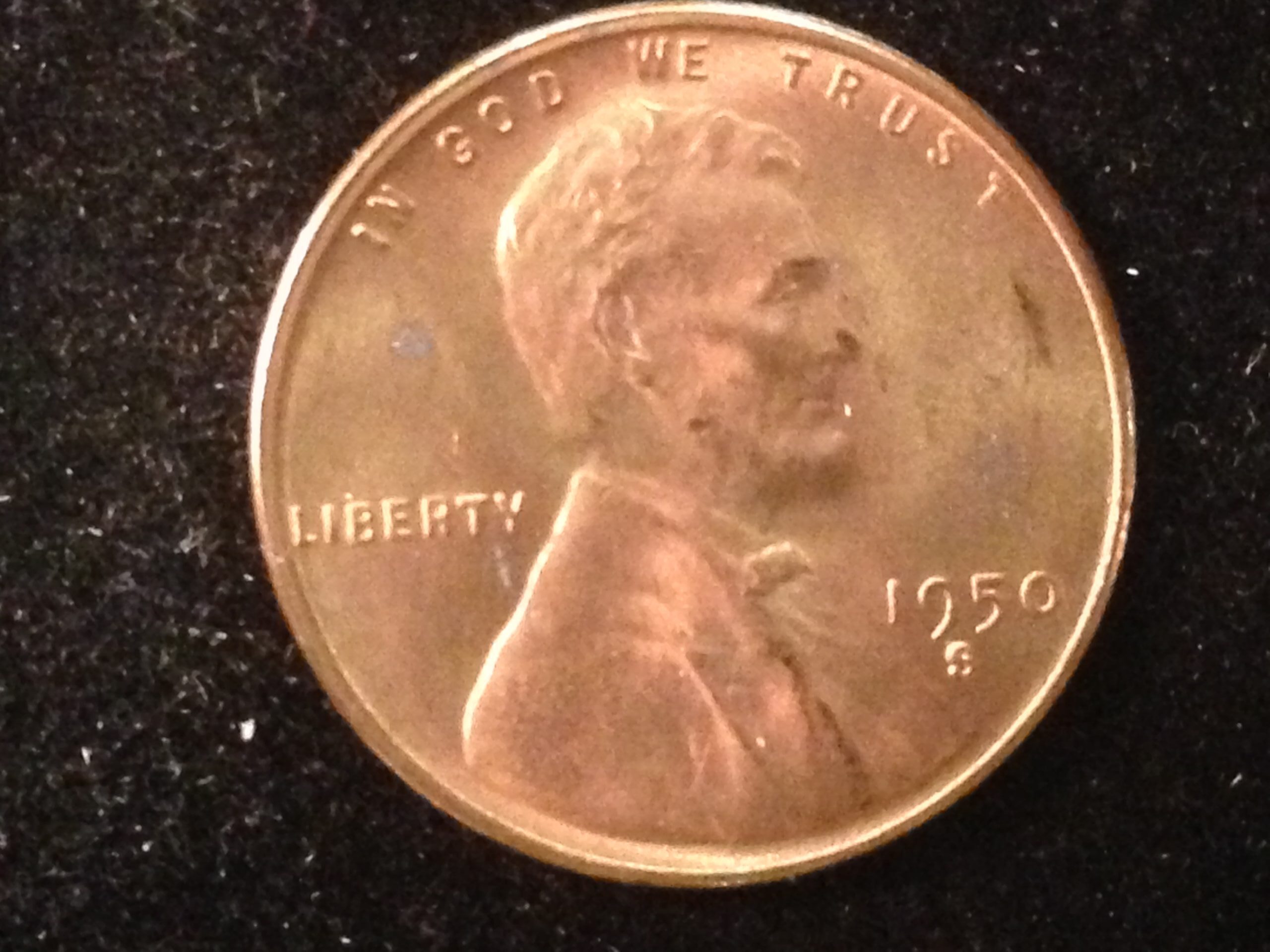 1950-S Lincoln Cent MS-63