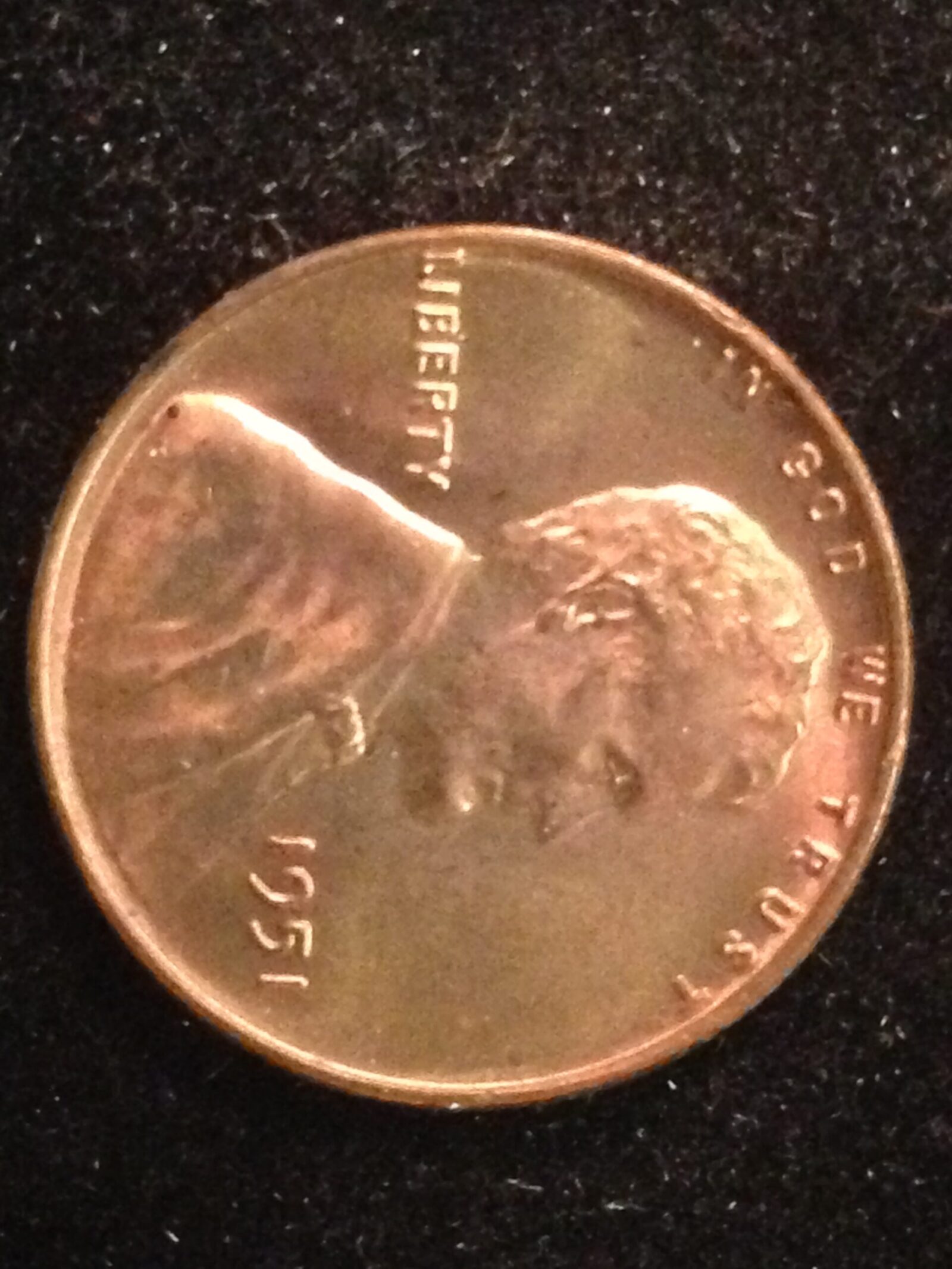 1951 Lincoln Cent MS-64-65