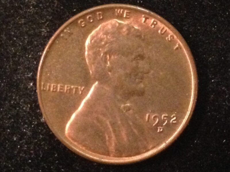 1952-D Lincoln Cent MS-64-65
