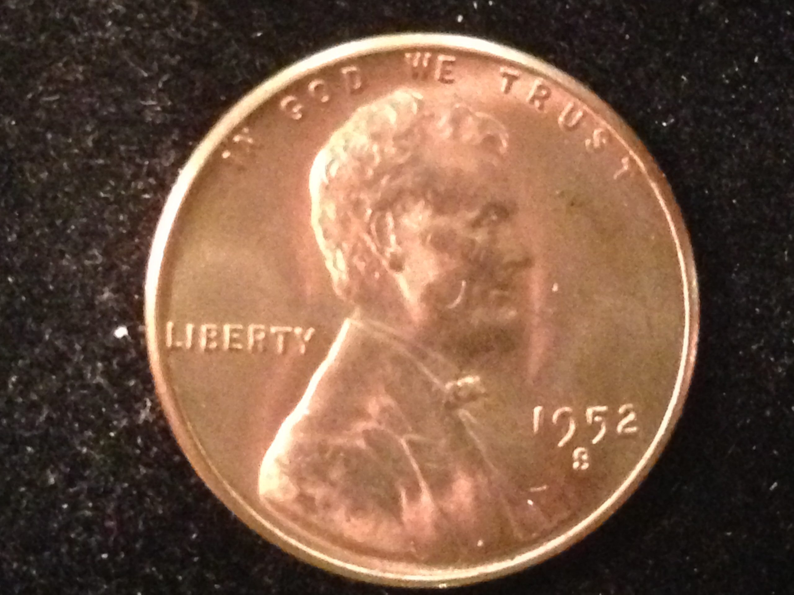 1952-S Lincoln Cent MS-63
