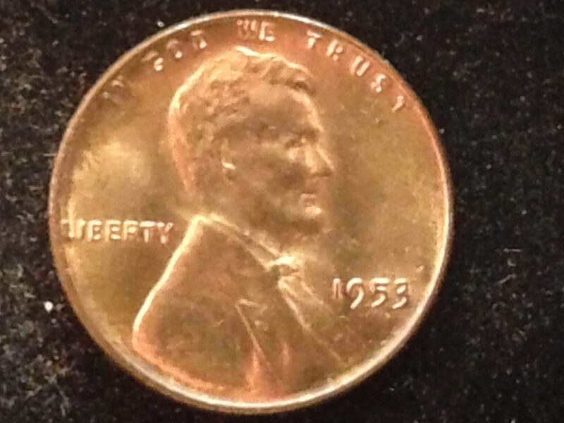 1953 Lincoln Cent MS-64-65